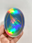 Chimalli Hummingbird Holographic Sticker